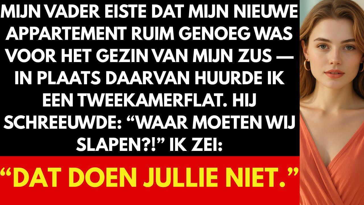Papa schreeuwde: “Waar slapen we?!” toen ik weigerde mijn zus’ gezin in huis te nemen.