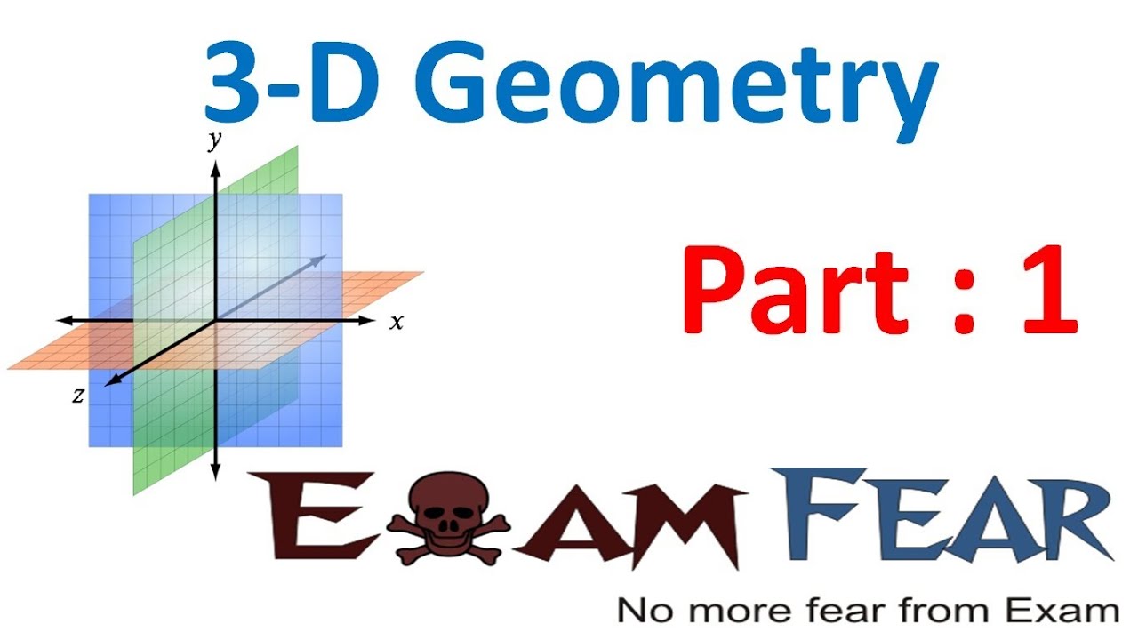 Maths 3 Dimensional Geometry part 1 (Introduction) CBSE class 12 Mathematics XII