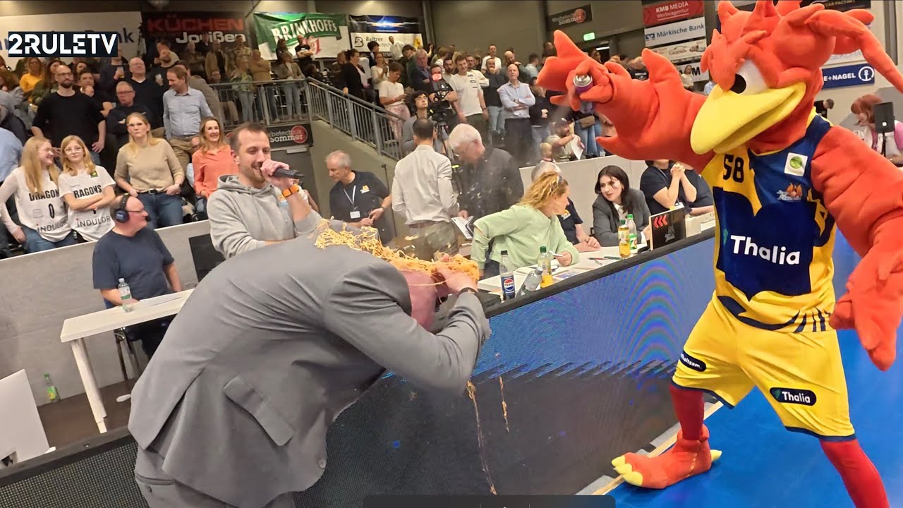 Phoenix Hagen vs Artland Dragons 🏀 BTS Spielertunnel | Spieltagshelden | Mascot Felix | VLOG