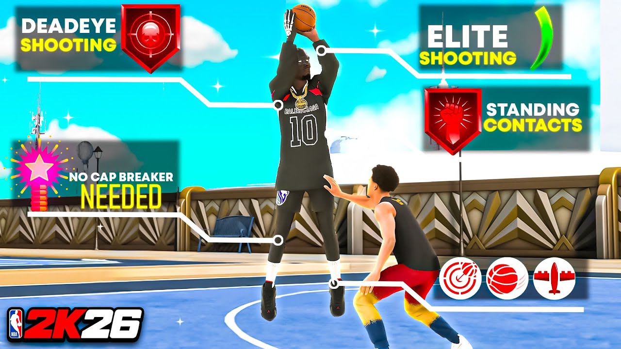 This Is What a 7'4 Demigod Stretch Actually Looks Like After the Patch (NBA2K26)