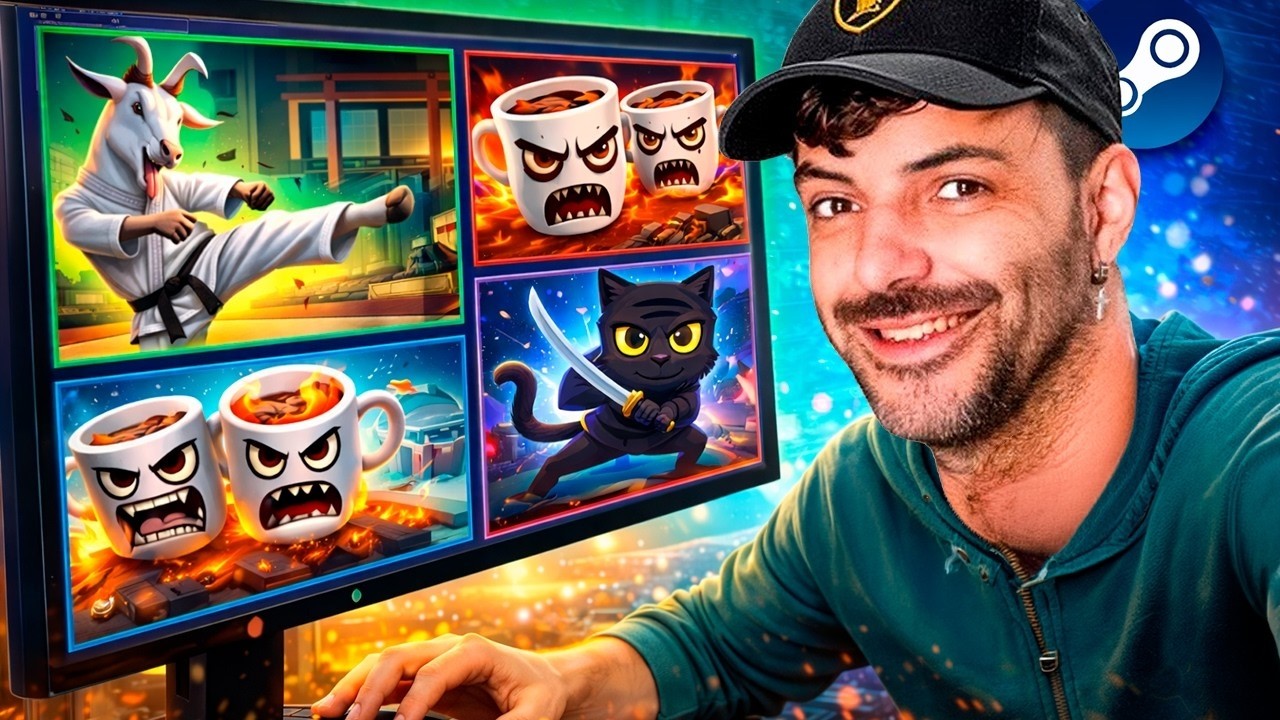 🔴 LAS DEMOS M&Aacute;S RARAS de TODO STEAM #redmagic #ad 😂🔥