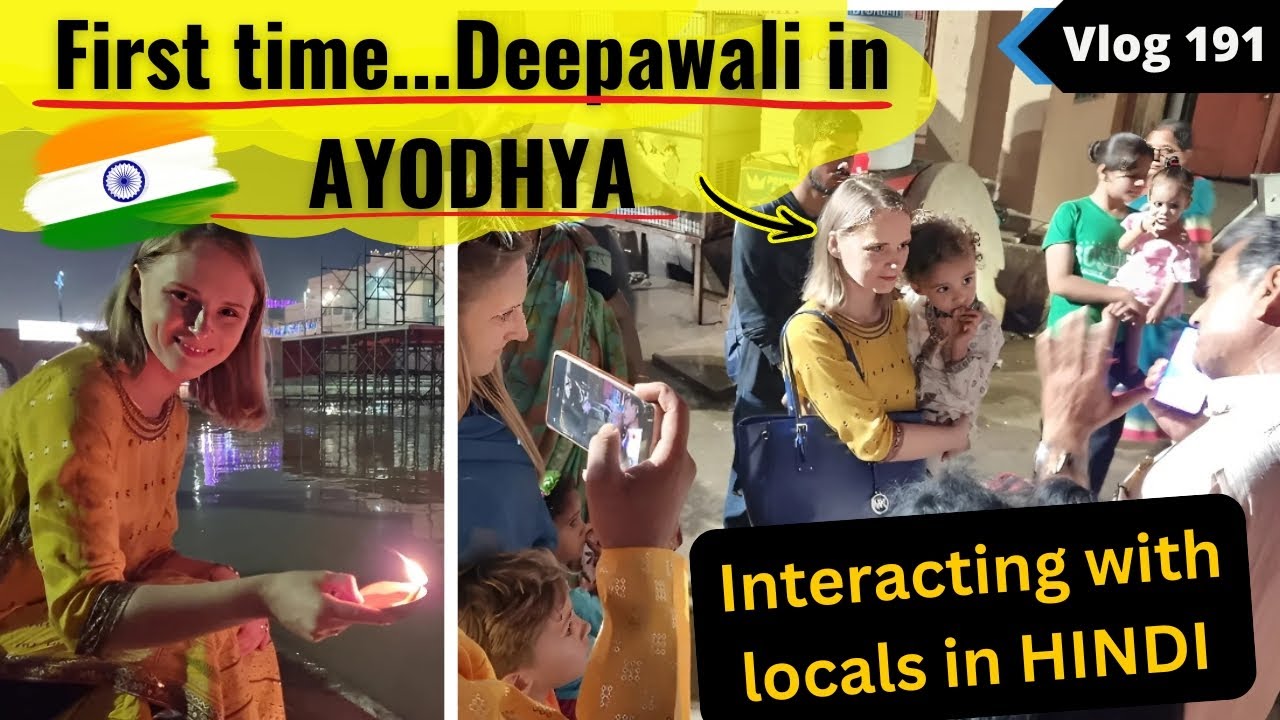 Our BEST Deepawali celebration in AYODHYA...