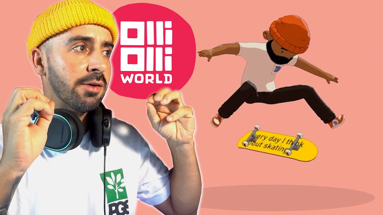 JOGO DE SKATE MUITO DIFERENTE - OlliOlli World #1
