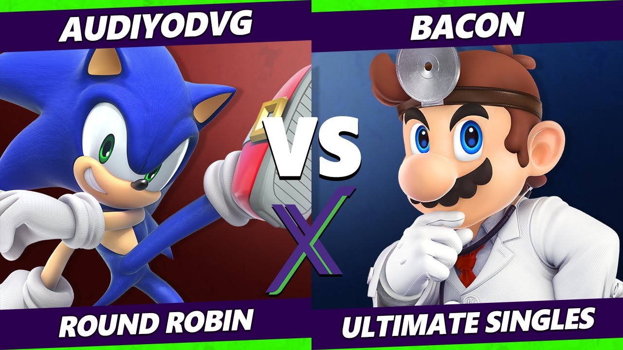 S@X 366 Online Round Robin - AudiyoDVG (Sonic) Vs. BacoN (Dr. Mario) Smash Ultimate - SSBU