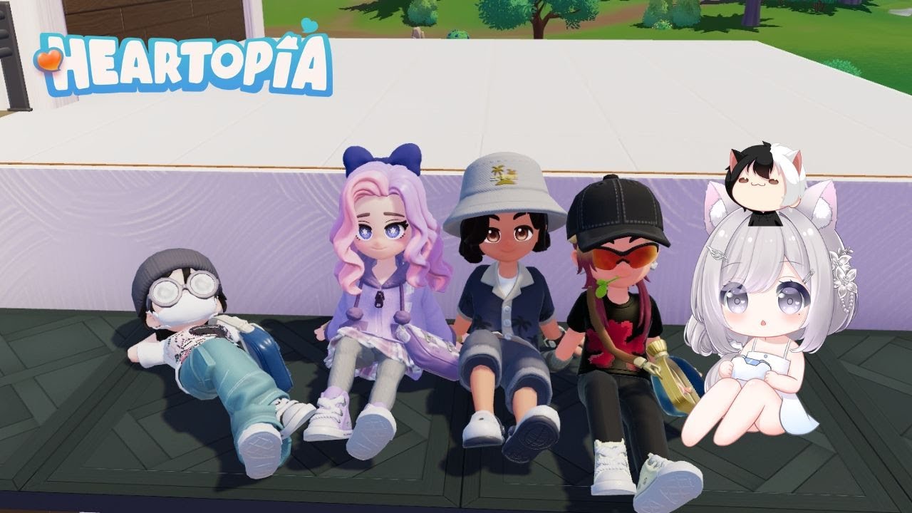 [HEARTOPIA] Day10, hari ini ada pelangii #vtuber  #ivaonduty #heartopia