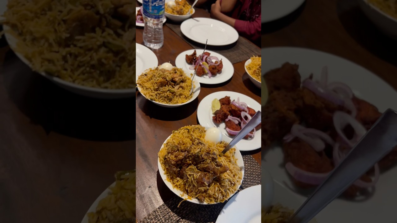💢சேலம் RR பிரியாணி In Jaffna Srilanka 🤯 #food #briyani #salem #jaffna #shorts #shortsfeed #chicken