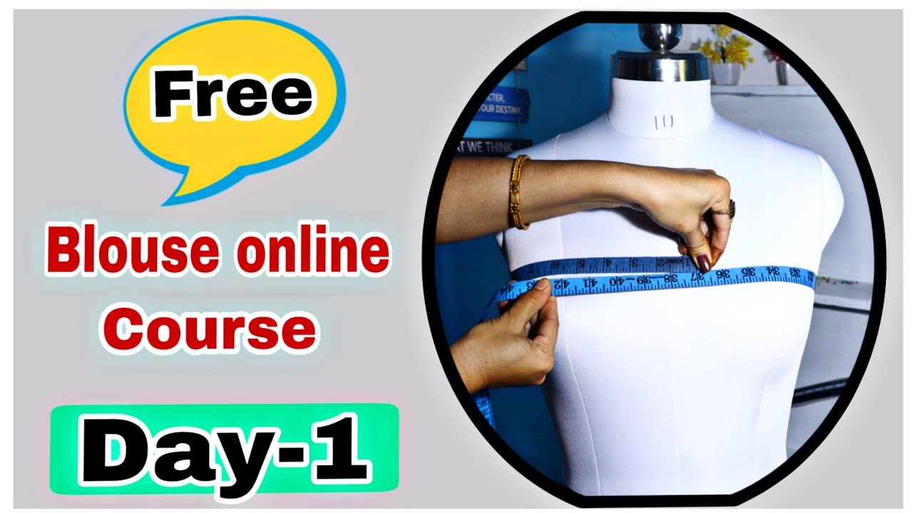 Basic To Advance blouse master course class-1 /Blouse ka measurement kse liya jata h/ Blouse course