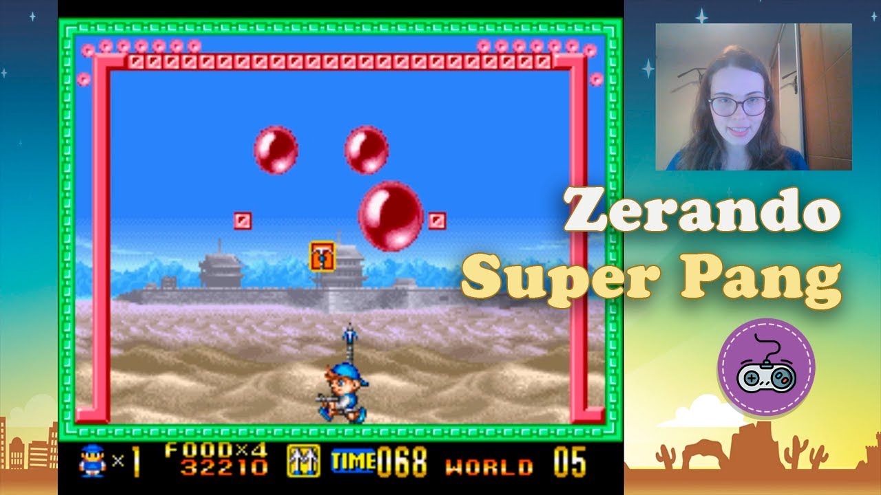 Zerando o jogo "Super Pang" (SNES)