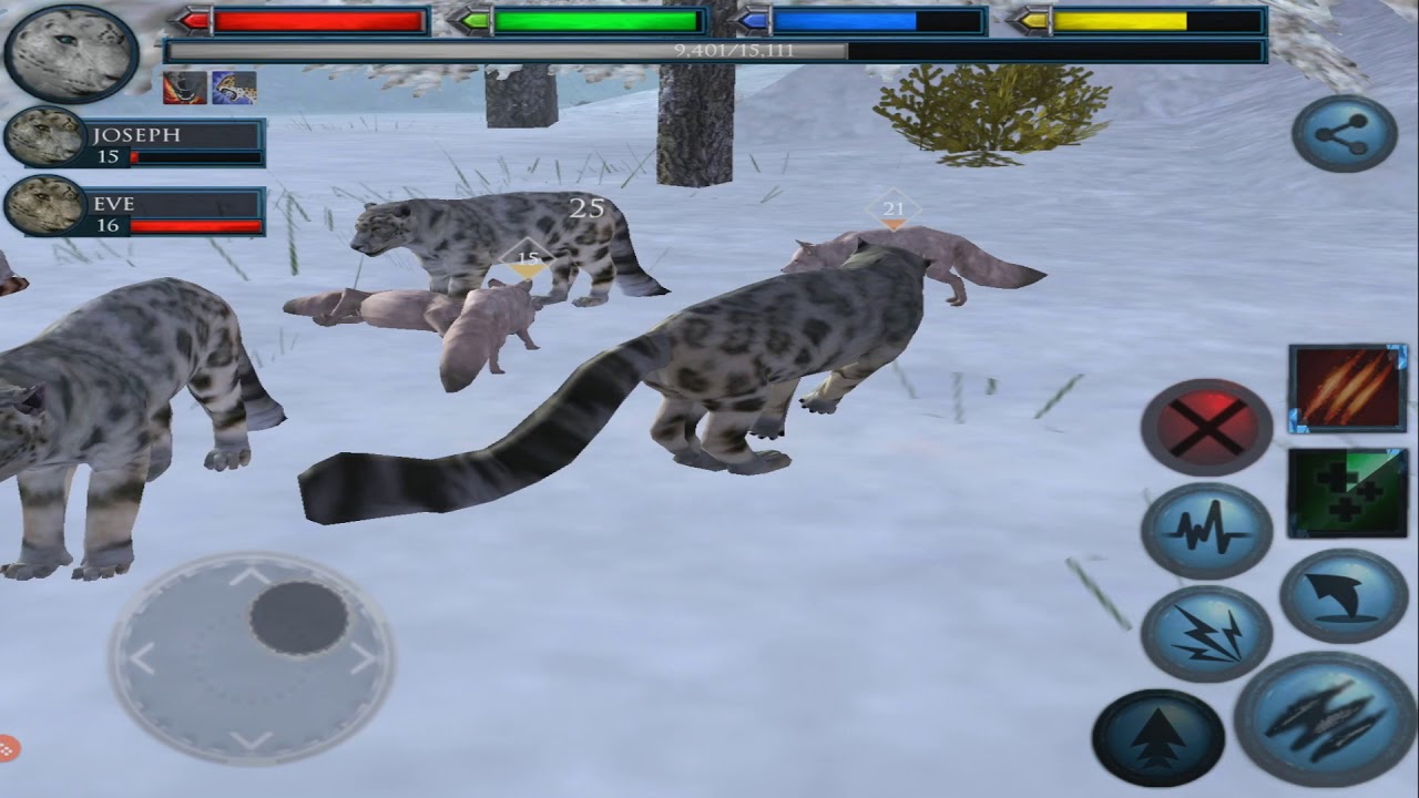 The Snow leopard 3D, Ultimate Arctic Simulator, By Gluten Free Games