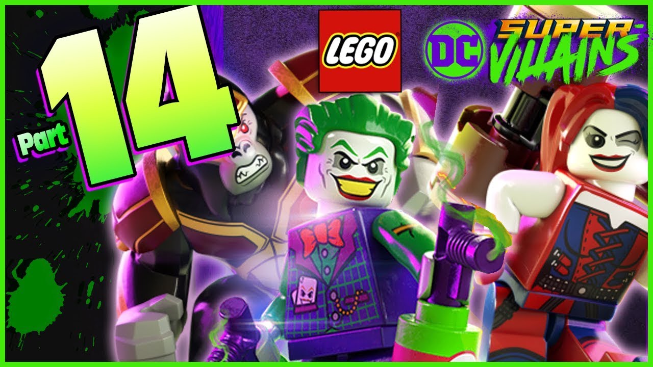 LEGO DC Super Villains Walkthrough Part 14 One with the T Rex Mech (co-op)