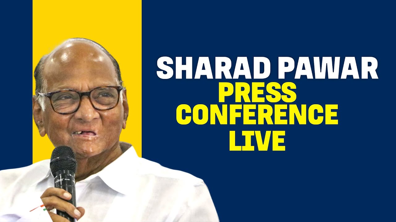 LIVE: NCP (SCP) Chief Sharad Pawar Addresses Press Conference | Pune | Maharashtra | MVA