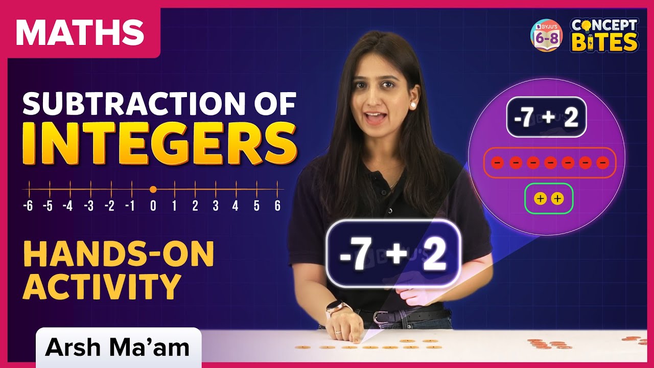 Exam Edge: Subtraction of Integers | Integers | Class 6 | Maths | BYJU'S