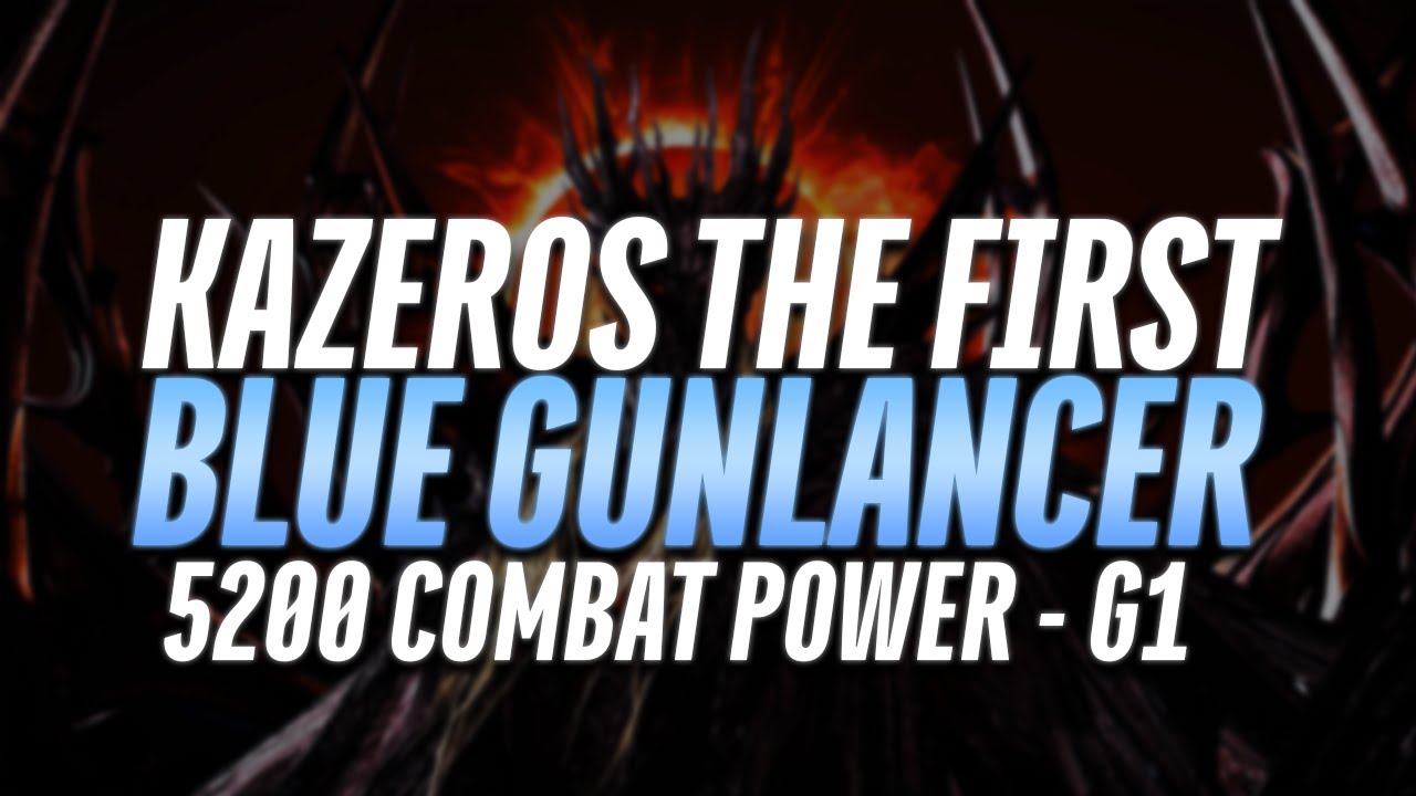 Kazeros TFM Gate 1 Blue GL 743m DPS