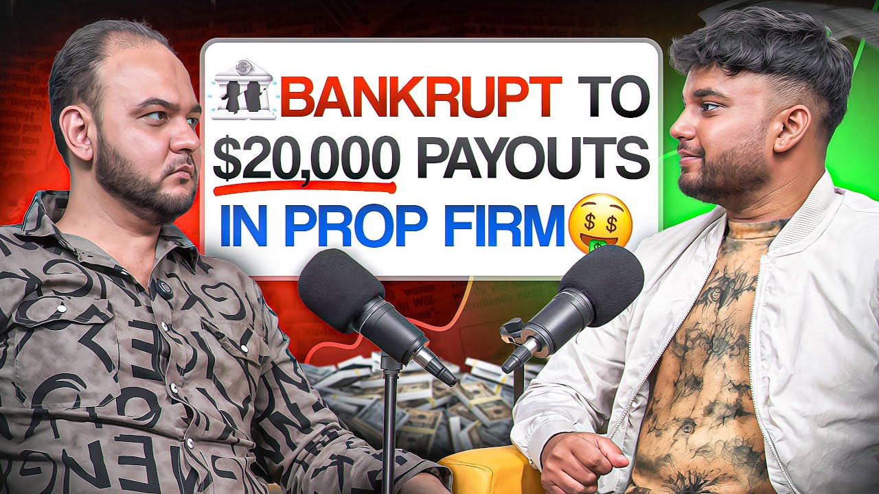 He Lost Everything&hellip; Then Made ₹20 Lakhs+ From Prop Firms | Trader Podcast✅📊