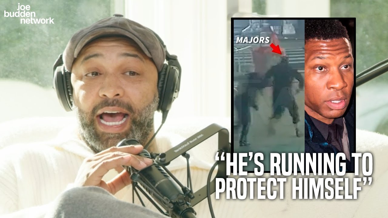 Jonathan Majors Surveillance Video | “He’s RUNNING To Protect Himself”