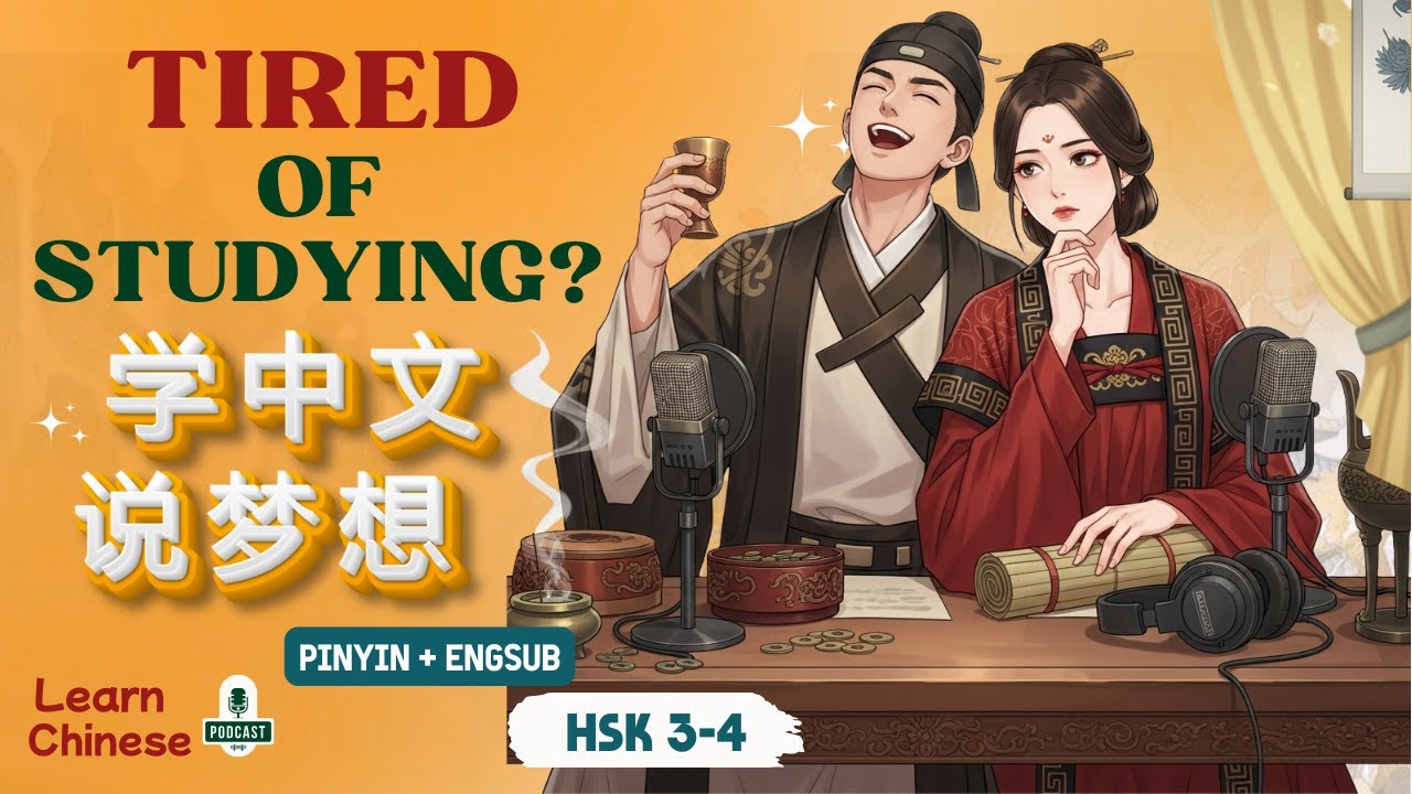 HSK 2-3 | When to Rest? Stop Studying to Learn Chinese Faster | Chinese Listening Practice