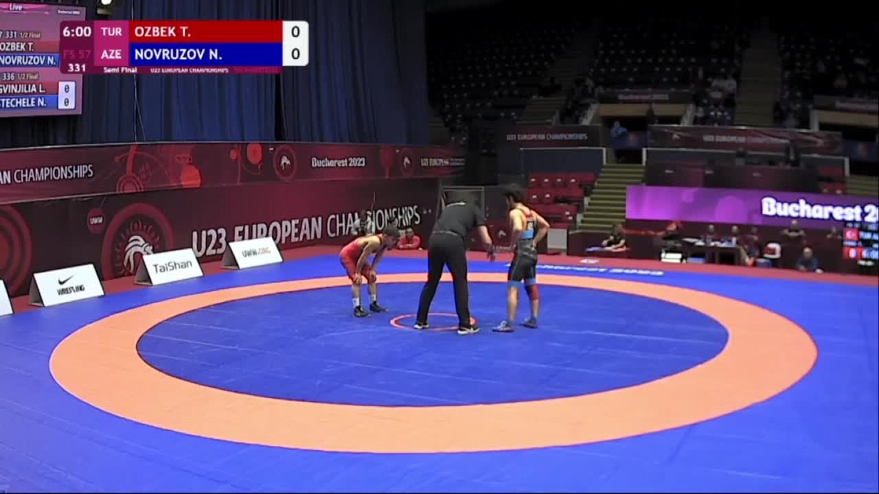 Semi Final • FS 57Kg • Tolga OZBEK (TUR) vs. Nuraddin NOVRUZOV (AZE)