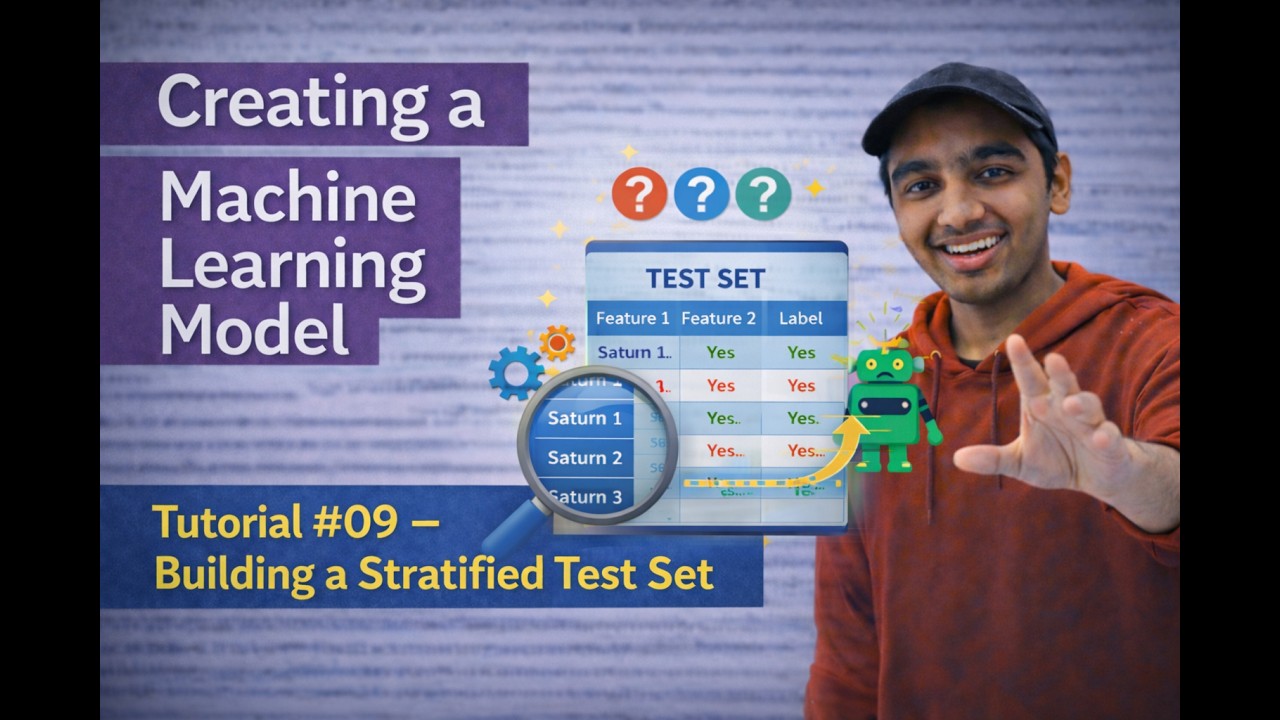 Tutorial #09: How To Build A Machine Learning Model - Building a Stratified Test Set