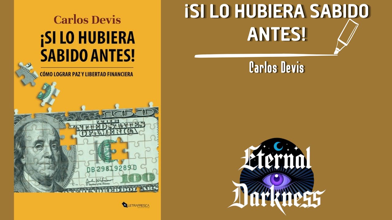 ¡Si lo hubiera sabido antes: Cómo lograr paz y libertad financiera 📚 Audiolibro
