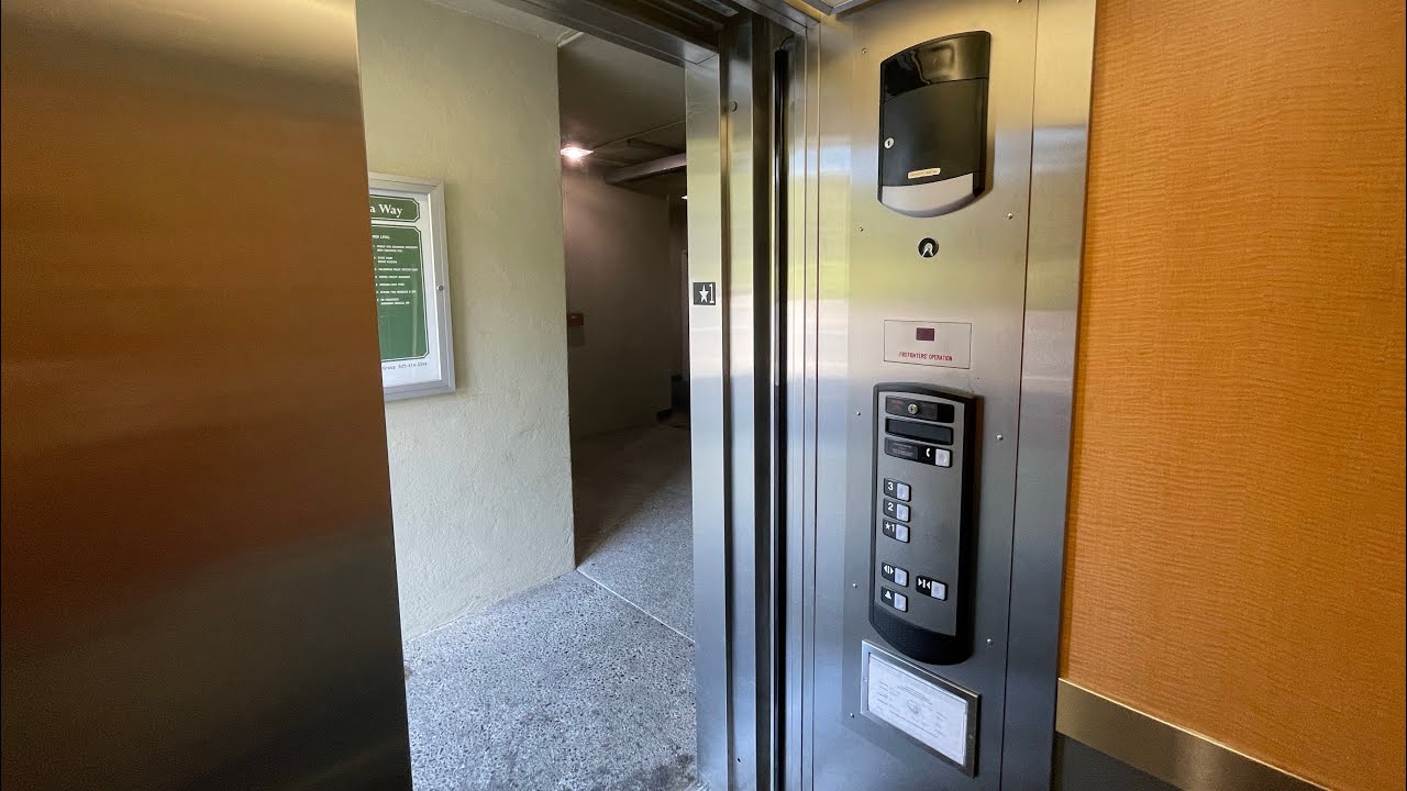 BIZARRE Schindler HXPress Hydraulic Elevator | 23 Orinda Way | Orinda, CA