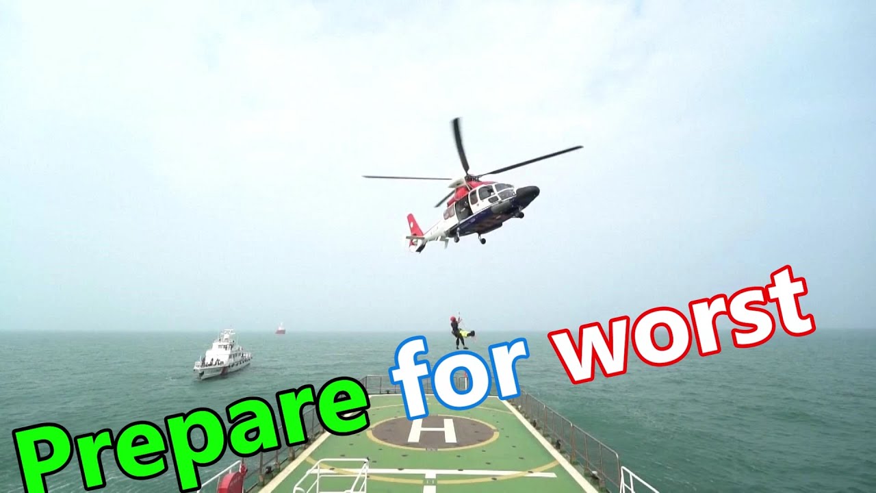 China's national maritime search and rescue exercise held in Hebei | 中國海上搜救演習在河北舉行