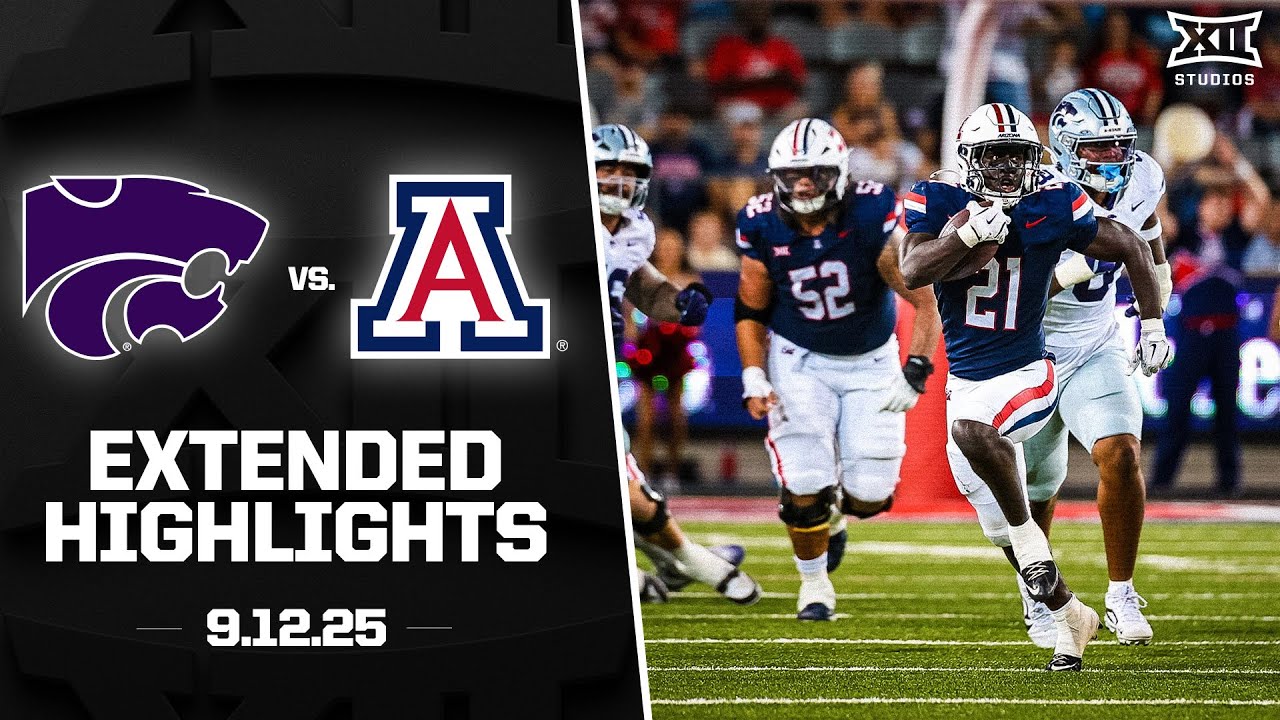 Kansas State vs. Arizona Extended Highlights | 2025 Big 12 Football