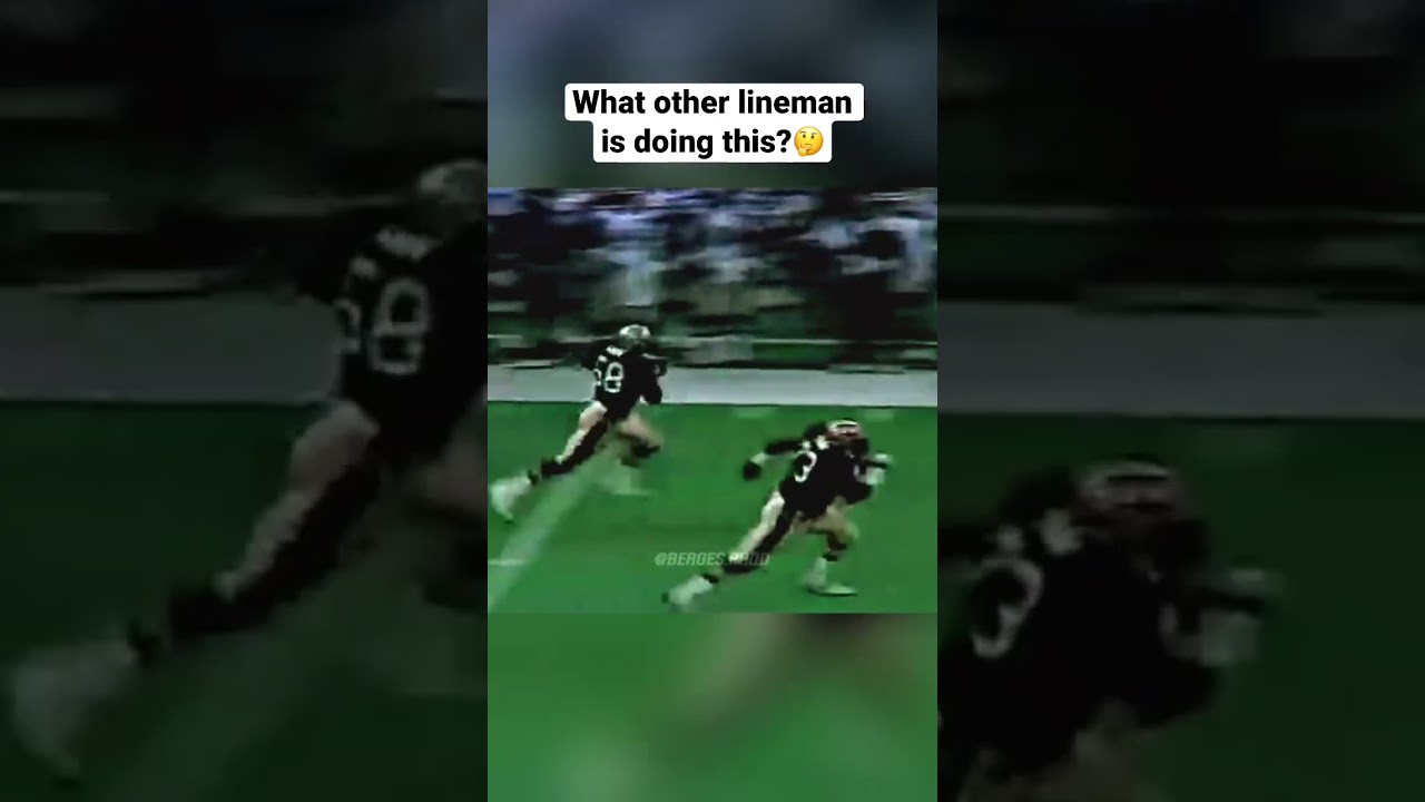 Larry Allen is SPEED 🤯💀 #shorts