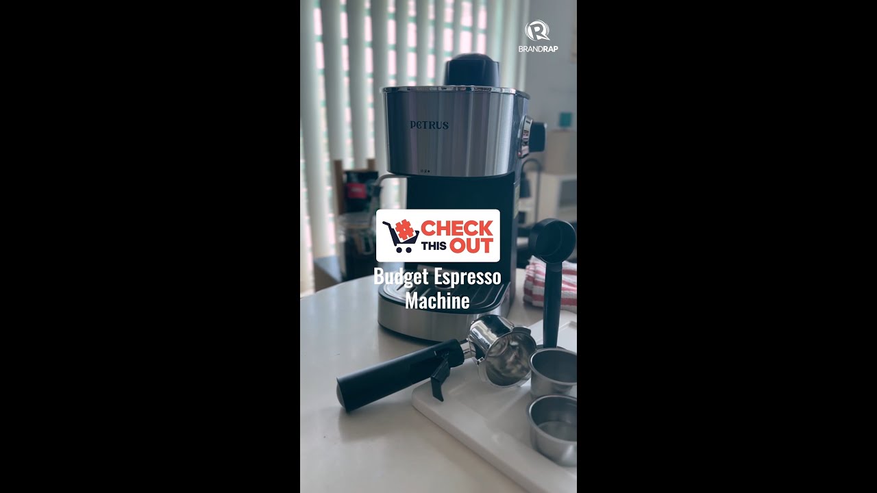 #CheckThisOut: Budget espresso machine with steam wand