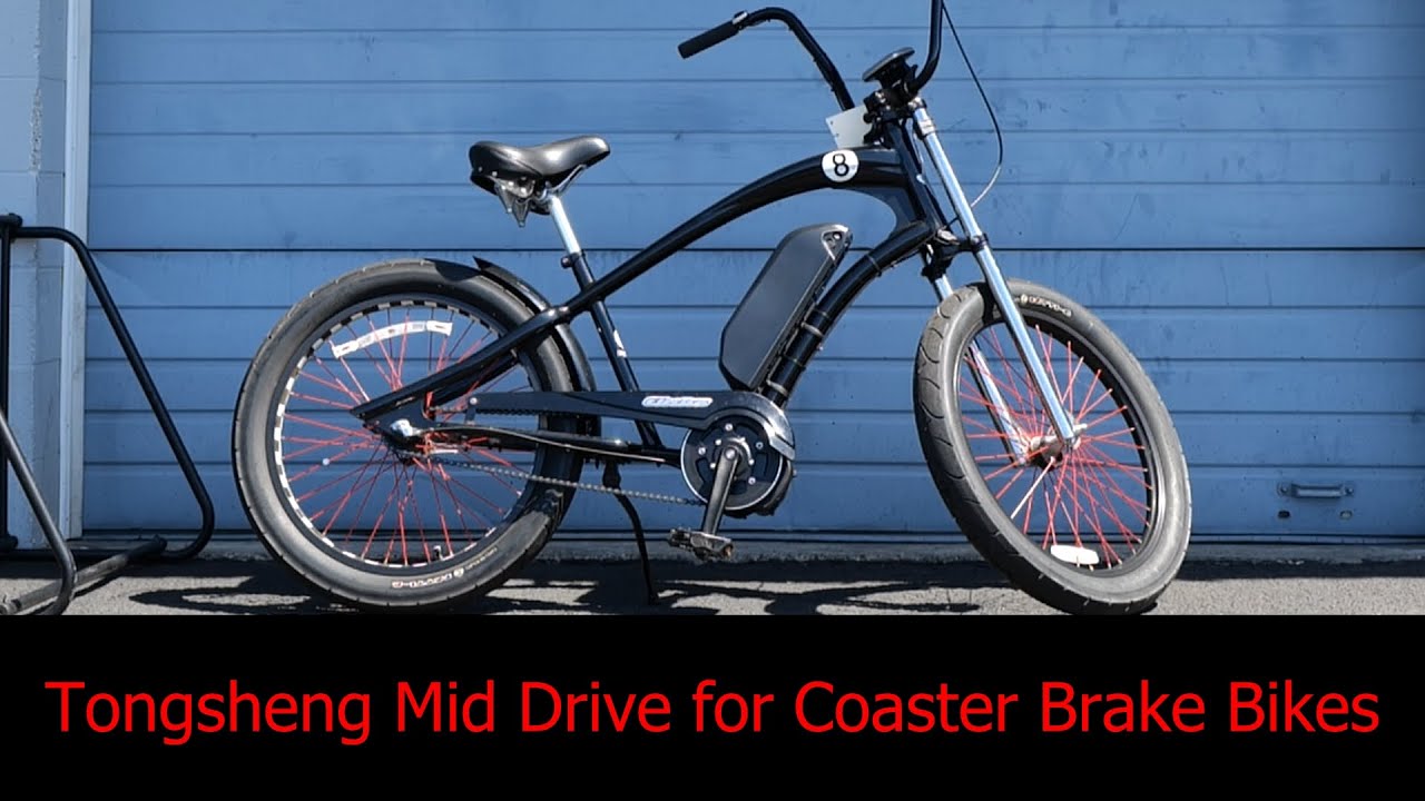 A mid drive for Coaster Brake Bikes: Tongsheng to the rescue!