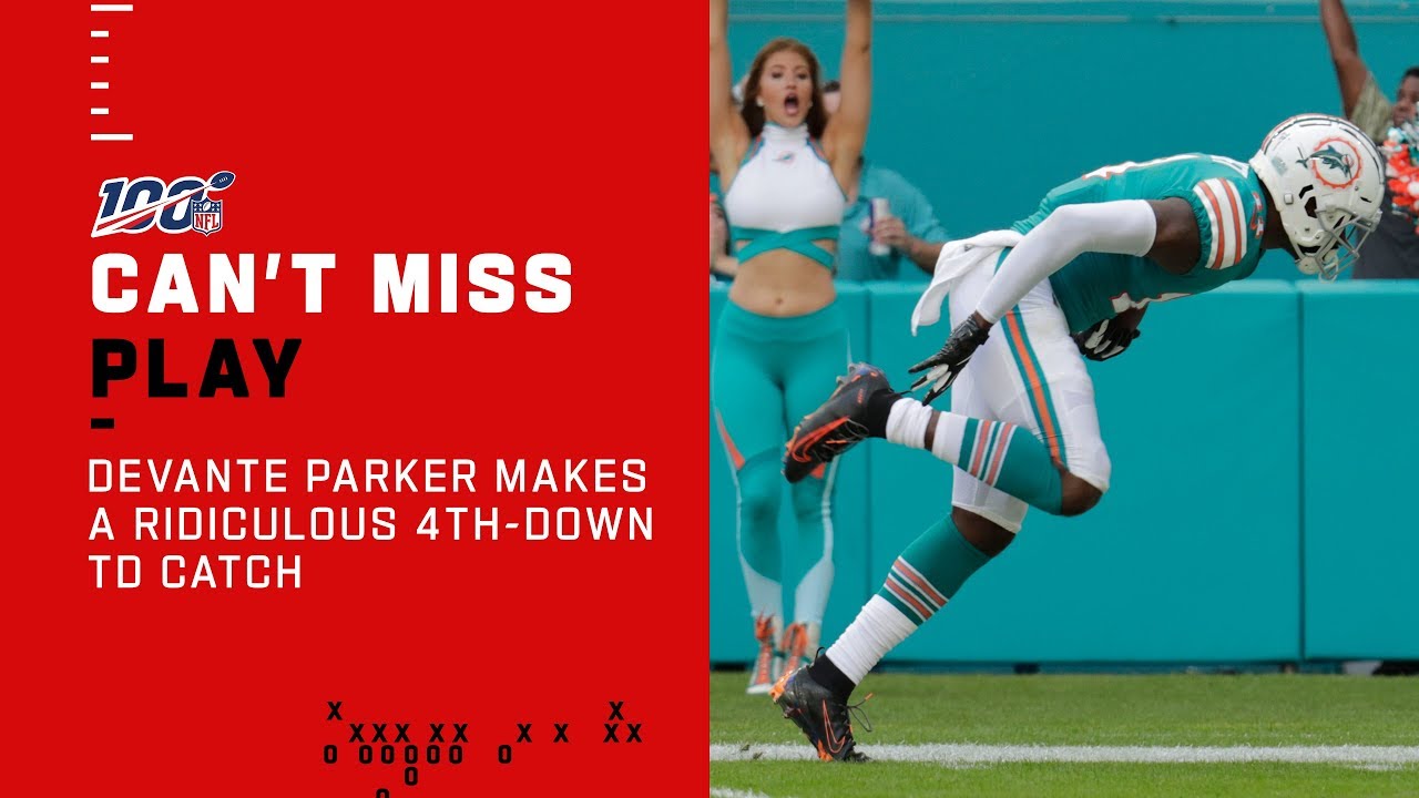 DeVante Parker w/ a Ridiculous 4th-Down TD Catch!