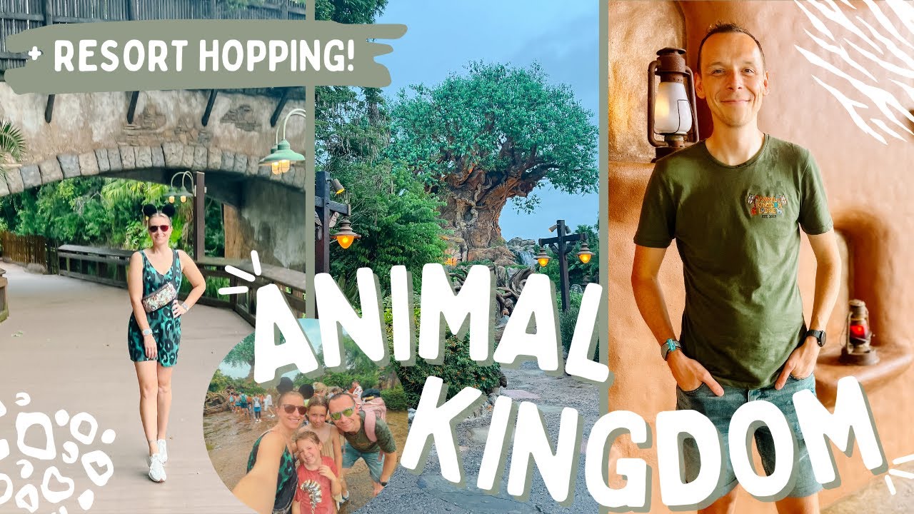 ROPE DROP AT ANIMAL KINGDOM 🦒💛  you don't need Genie+!! and we visited THREE Disney resorts! ✨