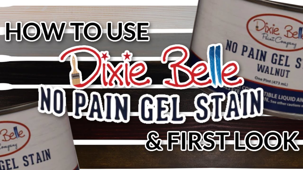 Как использовать гель-краску Dixie Belle No Pain (на масляной основе)