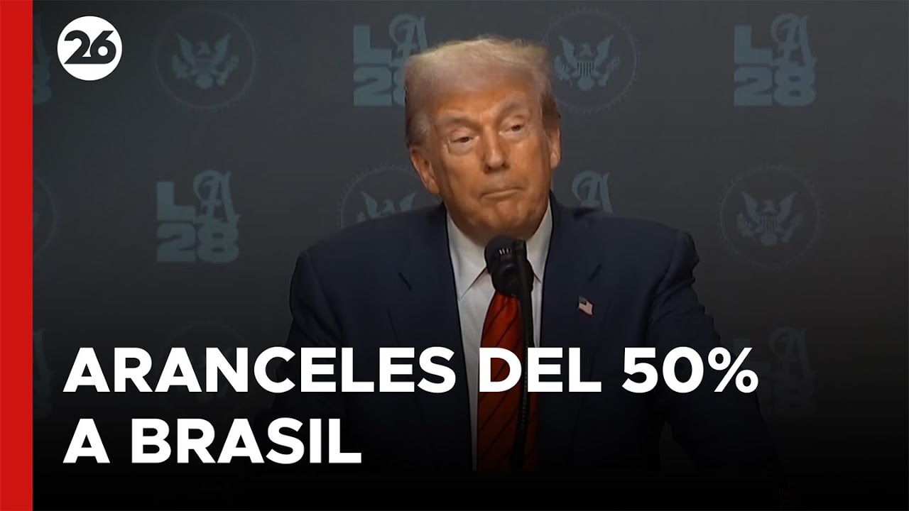 ⚠️ ARANCELES EN BRASIL: &iquest;C&oacute;mo afectan los aranceles del 50% impuestos por Trump?