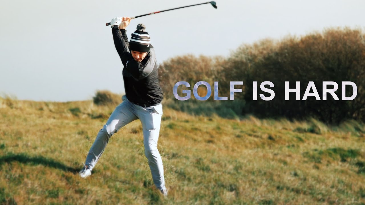 PLAYING GOLF in the CRAZIEST CONDITIONS wow GOLF IS HARD