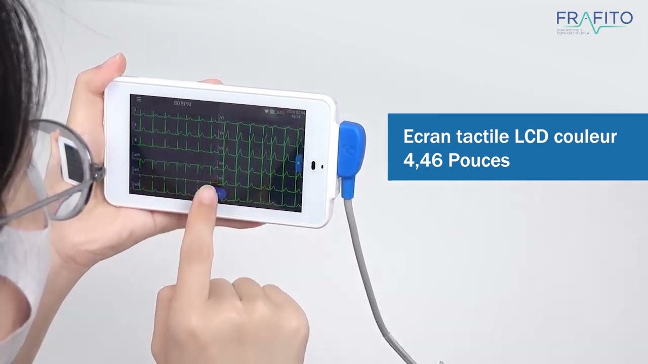 Electrocardiographe de poche Pocket ECG 500