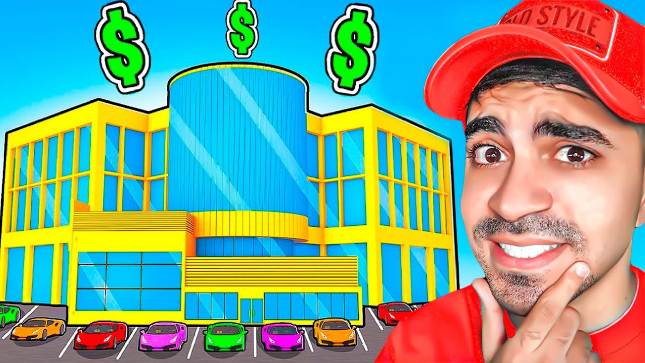 بناء اكبر مجمع تجاري بالعالم في لعبة روبلوكس 😍🏢 | Roblox