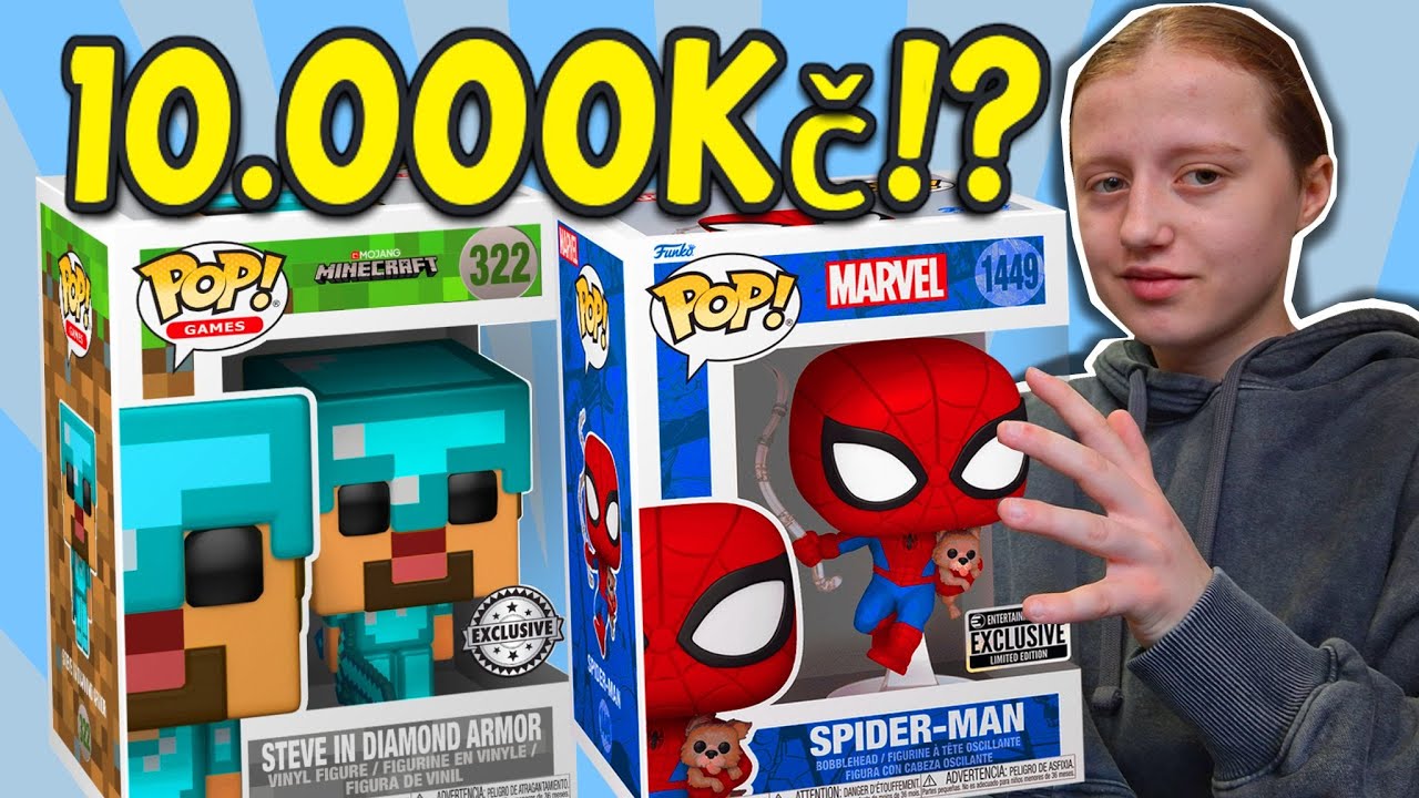 MOJE FUNKO POP SBÍRKA ZA 10.000KČ!🤑[‪FUNKO POP] | Zom