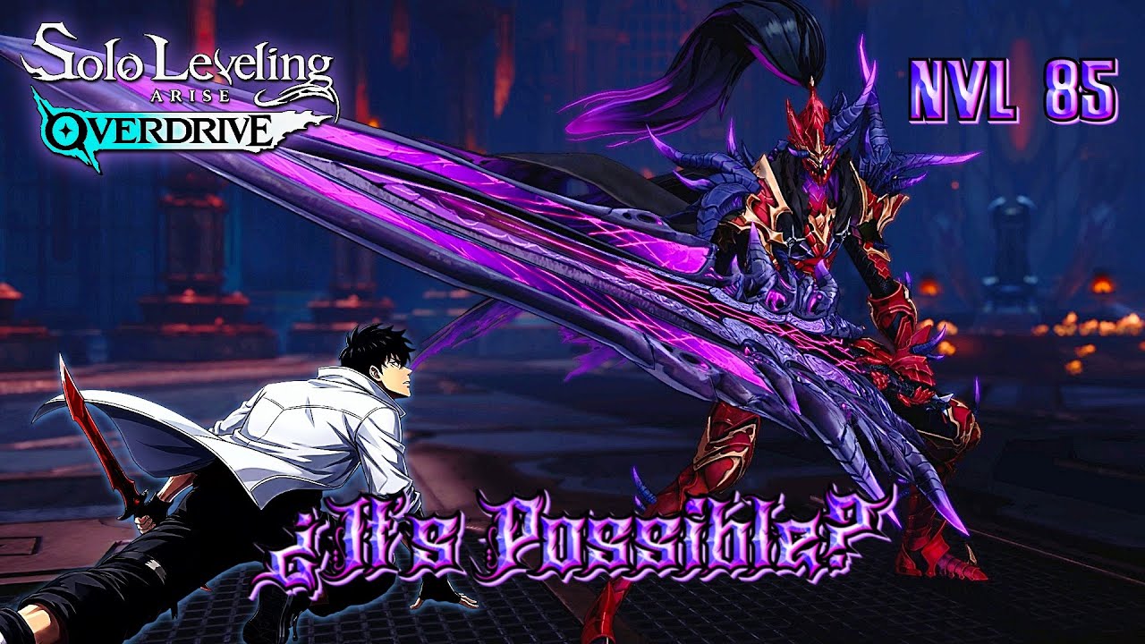 ¿Skills rotas? (Nvl58 vs 85) | Solo Leveling Arise Overdrive
