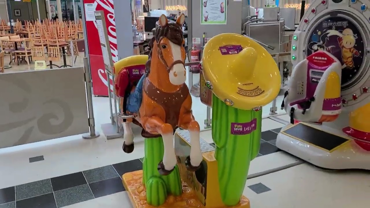 Falgas Jalisco Horse Coin / Contactless Operated Kiddie Ride
