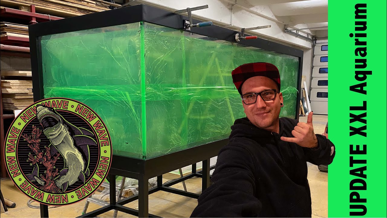 Wie weit ist unser 5000 Liter Monster xxl AMAZONAS Aquarium NEW WAVE