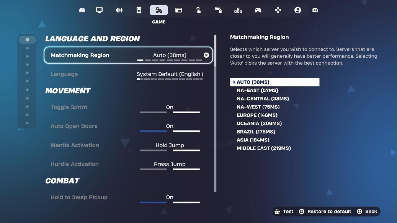 the best controller setting!!!