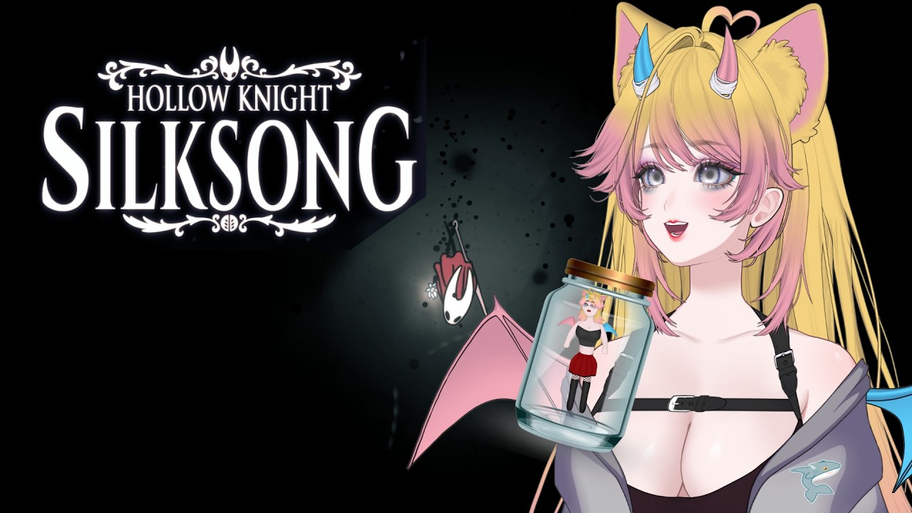 ♡ Hollow Knight Silksong First Playthrough ♡ Can we beat ENDBOSS tonight? ♡