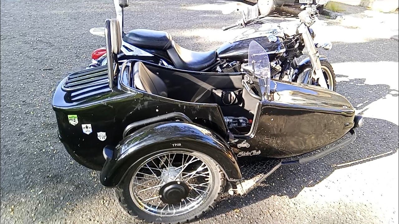 Nossa Midnight com seu Novo Sidecar @SoulRidersMotos @Motocarga @yamahaglobal 