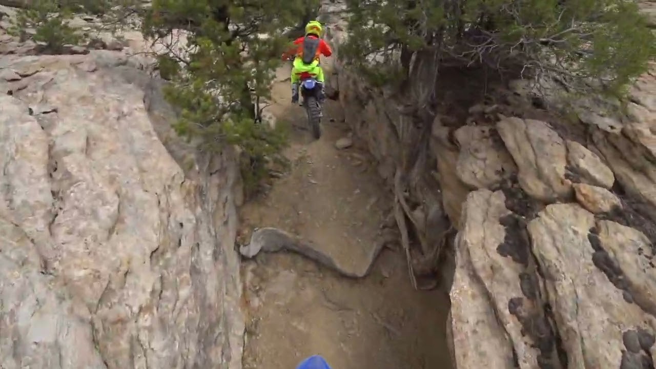Dirt Biking the VJ Trail in the San Rafael Swell