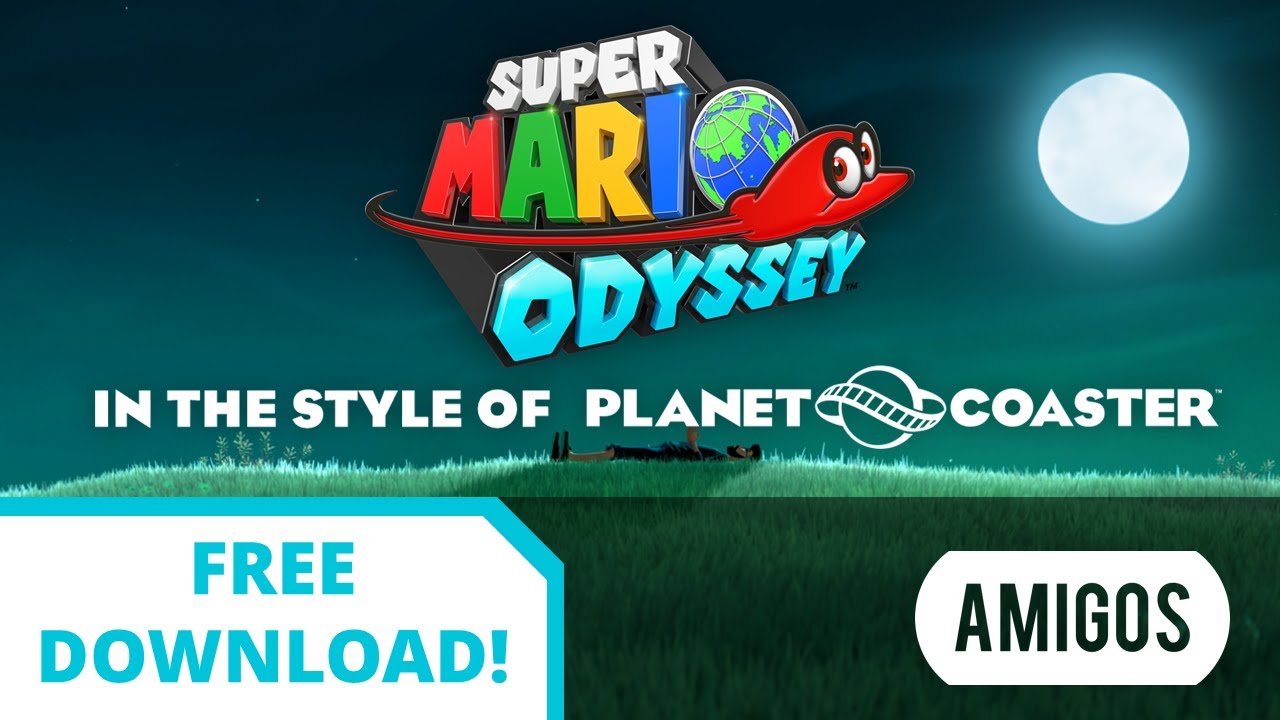 Jump Up, Super Star! (Super Mario Odyssey) - Planet Coaster Style