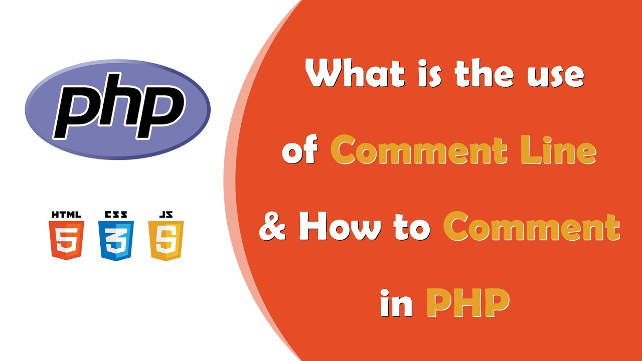 Use of comment line in PHP and how to use it - Comment Line PHP- Complete Web Development Course