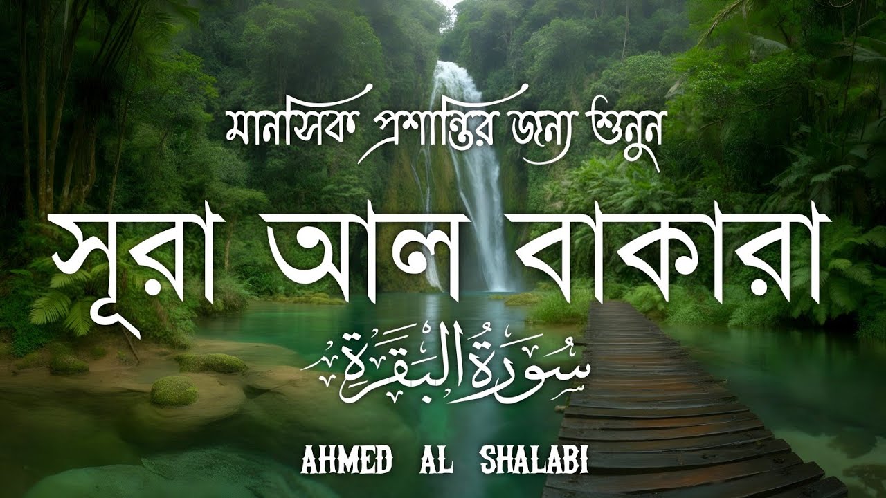 ঘরের উন্নতির জন্য সূরা বাকারা প্রতিদিন শুনুনI Surah Baqarah Full Quran Recitation | Ahmed Al Shalabi