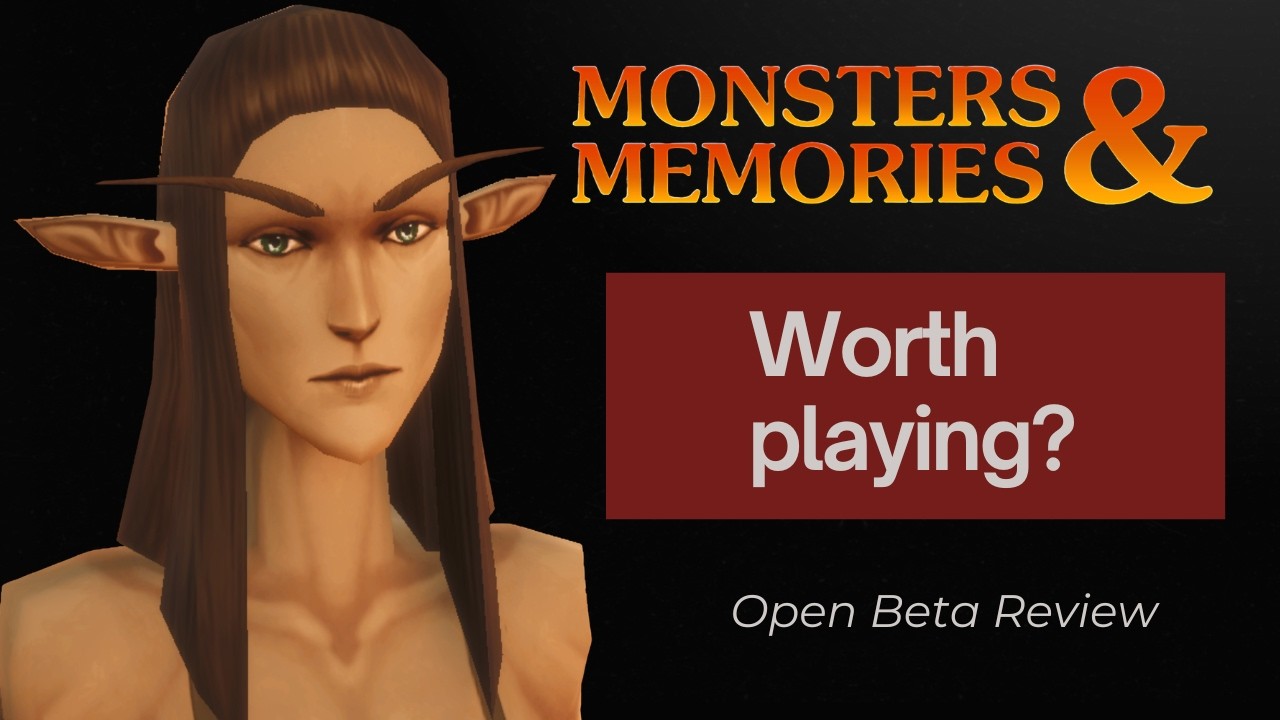 Monsters and Memories OLD SCHOOL MMO Review