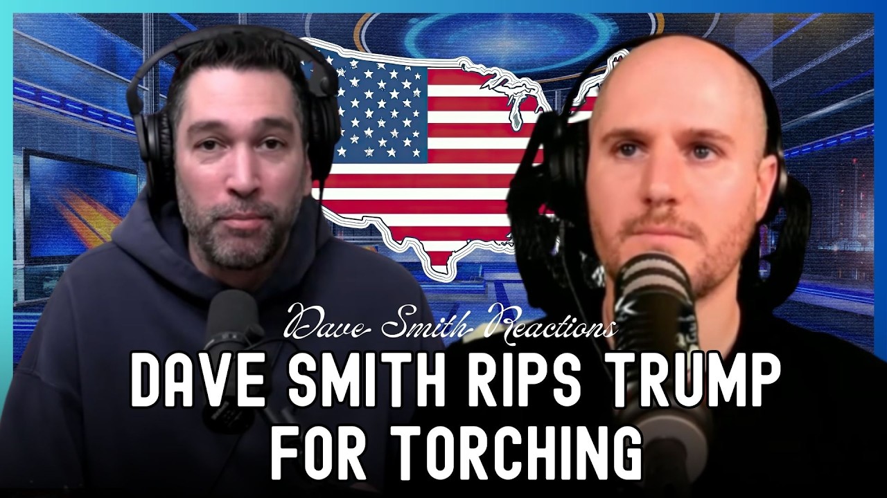 Dave Smith BLASTS Trump for Burning His Legacy Over Israel & Netanyahu | Dave Smith Reactions