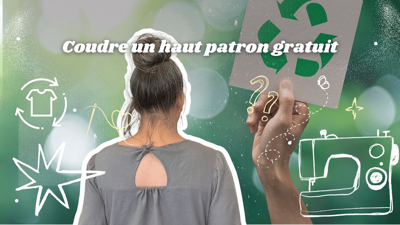Coudre un haut patron gratuit